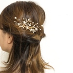小枝パール ヘアアクセサリー