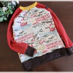 sale!【130size】ラグラントレーナー☆グラフィック柄