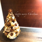  Xmas◇クリスマスツリー◇ホワイトフラワーポプリ