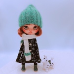 夜空の星屑つなぎ（台形スカート）