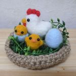 にわとりとひよこ