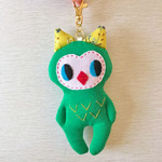 ピンッとしてキーホルダー (みみ吉:みどり)