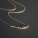 【14KGF】Necklace,16KGP CZ Branch