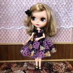 ブライス　リカちゃん  プーリップ   ミディアムドレス  フラワー
