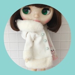 コーディロイ furコート♡White×white fur
