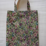 ぺったんこバッグ*リバティ*Emily*パープル*32×28㎝