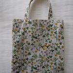 ぺったんこバッグ*リバティ*Josephine's Garden *イエロー*32×28㎝