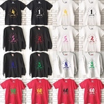  長袖も★大人ナンバーTシャツ★名入れ★誕生日やプレゼントにも♡