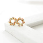 Crystal of snow cz pierce/earring