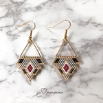 ネイティブ柄ピアス or イヤリング