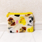 新作USAレトロな犬のミニポーチ