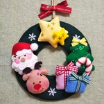 クリスマスオーナメント(リース)
