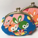 昭和にタイムスリップ♪レトロアニマルがま口財布