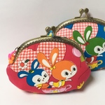 昭和にタイムスリップ♪レトロアニマルがま口財布