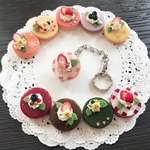 再販☆選べる10種類！彩りケーキのバッククリップ