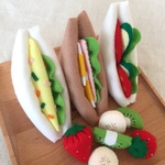 再販☆フェルト  サンドイッチ セット