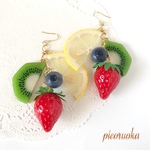 フルーツMIX  ピアス