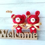 rabbit＆bear (赤)