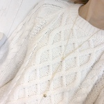 トリプルスターのロングネックレス
