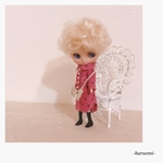 outfit《70》＊シャツワンピース フリルなし（ピンク）＊プチブライス サイズ
