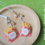 【初登場！】揚げたてフレンチフライ！☆イヤホンジャックピアス / ストラップ