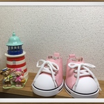  ダッフィー Sサイズ用 ☆スニーカーピンク・靴(ᵔᴥᵔ)