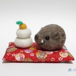 いのししくんのお正月飾り（干支）