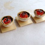 【再販】(受注製作)ミニチュア☆いくら丼　M038