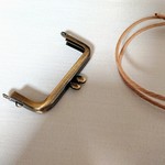 7.5センチ角型がま口　口金