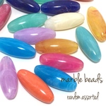 少量販売【10個】colorful  akuriru beads ペアset