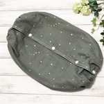 シンプルで使いやすい❤︎ 抱っこ紐収納カバー ❁星柄グレー×星柄ネイビー ❁﻿ ﻿（リバーシブル）