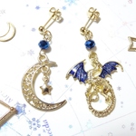 ☆ミニ蒼龍ピアス☆