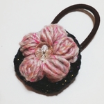 🆕night　flower【ヘアゴム】