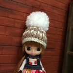 ドール用ニット帽㉖