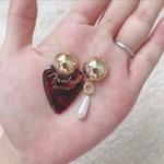 ギターピック  ゴールドパール
