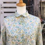 リバティEmily♠︎丸襟ブラウス