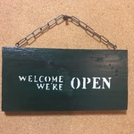 OPEN & CLOSED看板