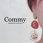 大ぶり✦クリアイヤリング／ピアス
