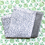 ハンカチ 20×20 レオパード ダブルガーゼタオル 1599