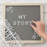 My Story Board マイストーリーボード グレー 正方形 