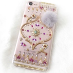 cosmocat様専用 冬のモロッコの庭園  iPhoneSEケース