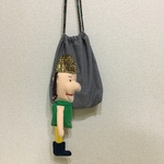 体出てます巾着袋