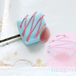ジャムチョコヘアピンサックスピンク