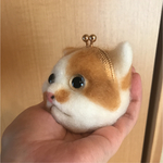にゃんこがま口