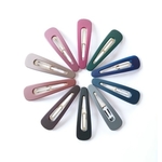 NEW！10色から♪(10cm)マットカラービッグヘアピン