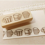 マグカップのラインはんこ【送料込み】