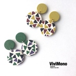triangle pattern dangle pierce トライアングルパターンピアス/イヤリング