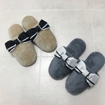 ❤︎jade.roomさま専用❤︎ふわもこリボンファースリッパ 