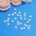 雪の結晶封入パーツ(ホワイト小)30個セット