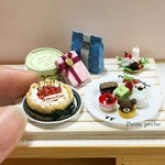 ケーキいっぱい＊ミニチュアクリスマスパーティー
